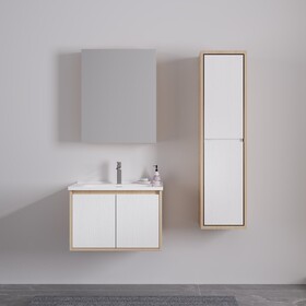 ΣΕΤ ΕΠΙΠΛΟΥ VERA 60cm PLYWOOD χρ.WHITE/SONOMA 9SVER060WHS