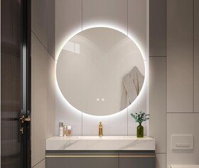 Καθρέφτης LED Στρόγγυλος R-02 70cm κωδ. 0762-R-02